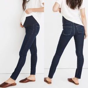 ☑️Madewell Maternity Skinny Tencel Denim Jeans Pants Orland Wash MB508
